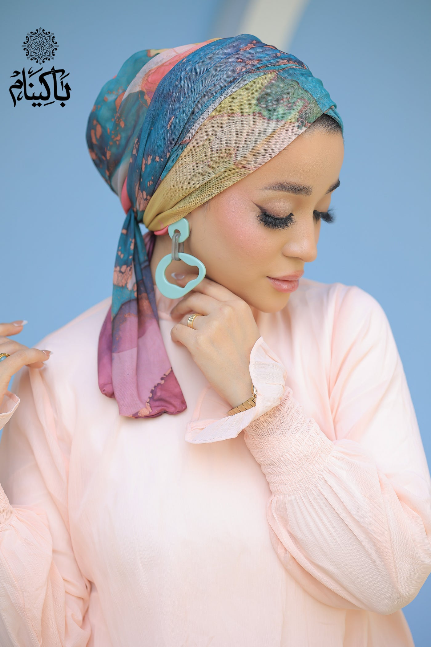 Jayda Tulle Turban