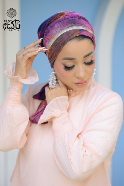 Magneta Tulle Turban