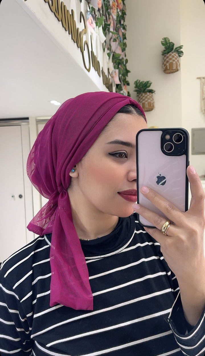 Plain Tulle wraparound