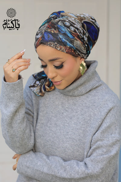 Jewels Tulle Turban