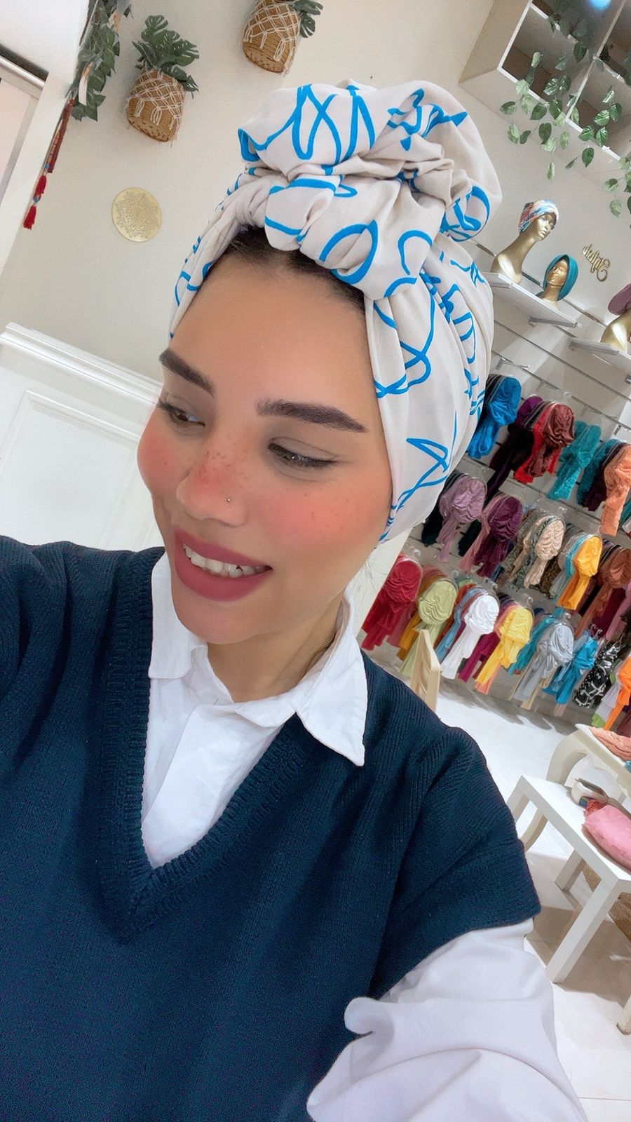 Cotton printed Wire Turban