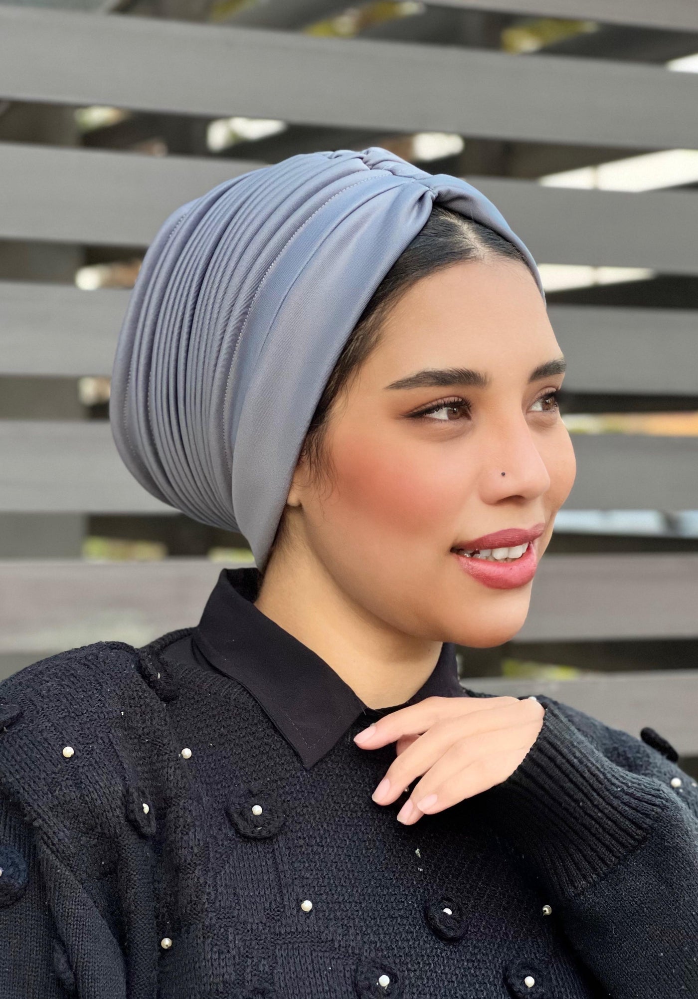 Swimming Selfdrapped Turban