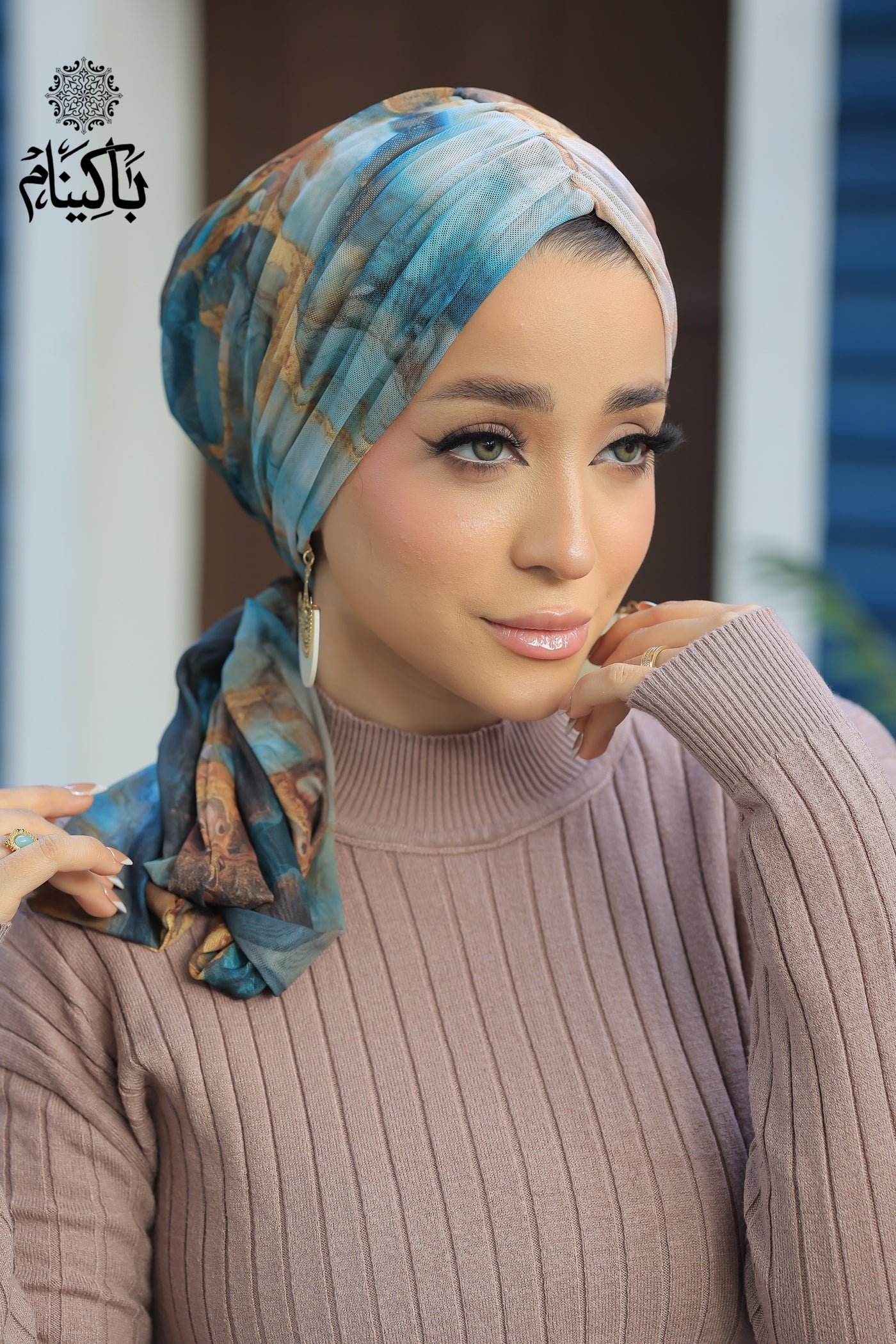 Kayla Tulle Turban
