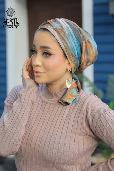 Kayla Tulle Turban