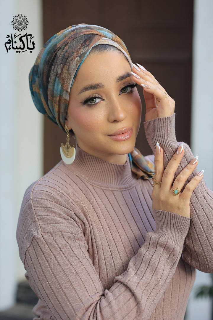 Kayla Tulle Turban