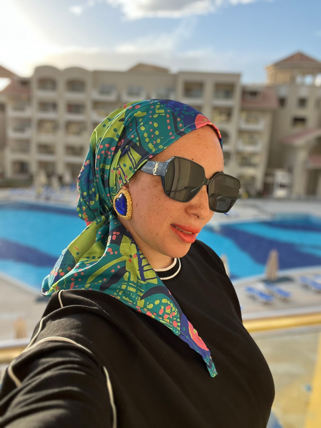 Silk Colorful Scarfina