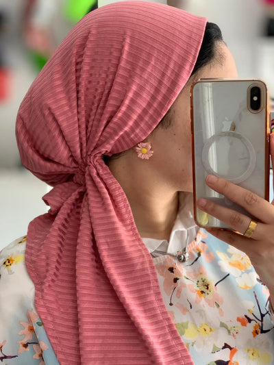 Pleated Cotton Scarfina
