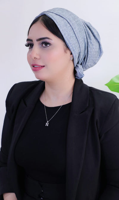 Cotton Denim-like Turban