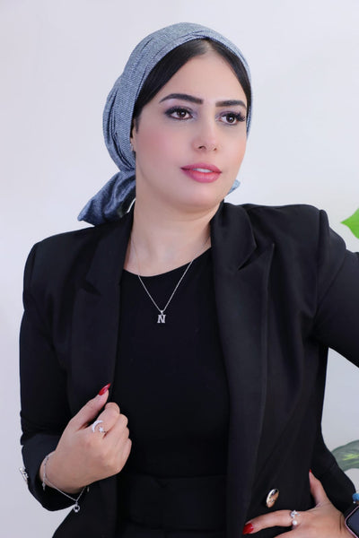 Cotton Denim-like Turban