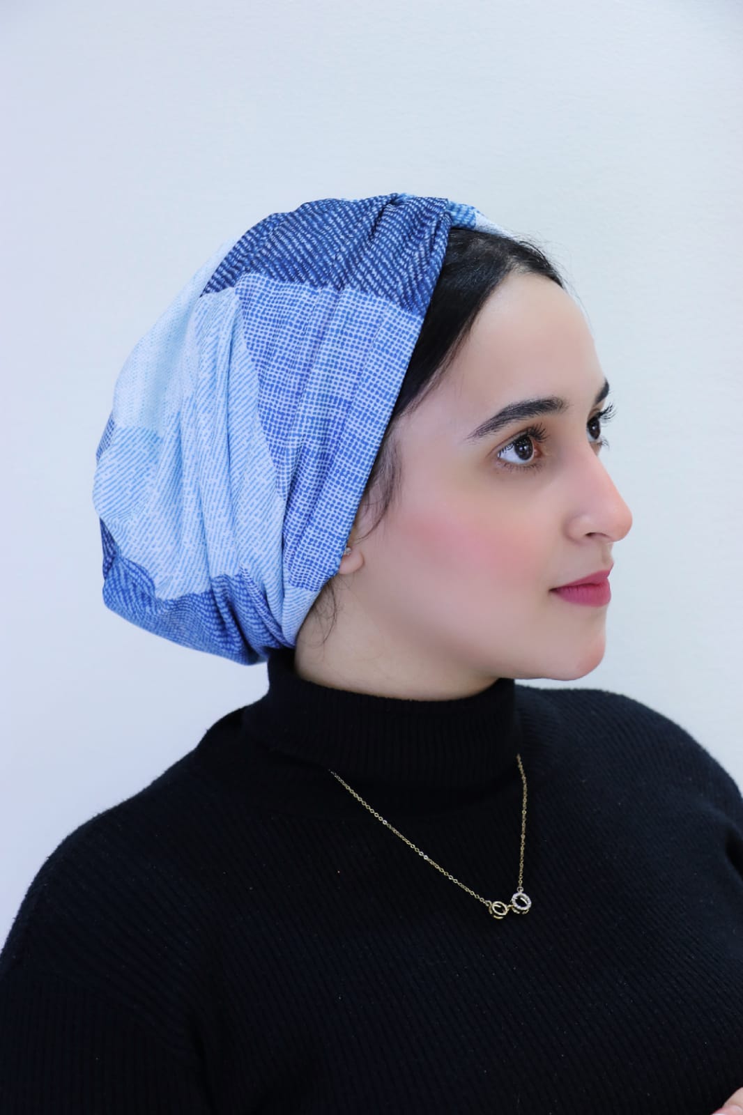 Cotton Denim-like Turban