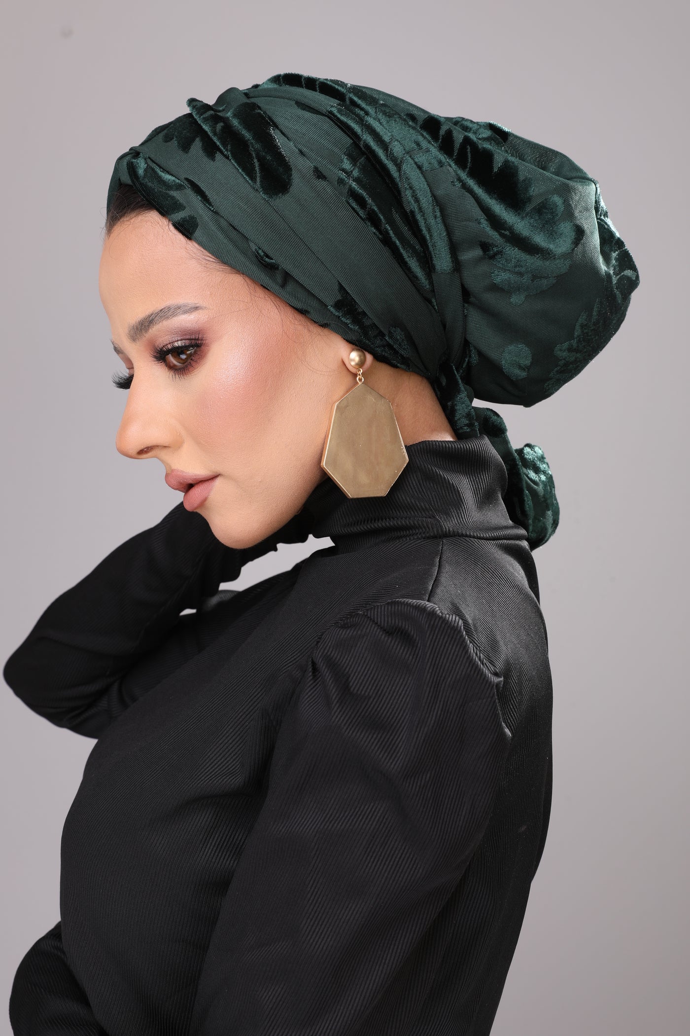 Dark green wrap around