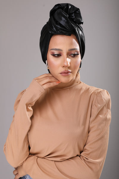 Leather Wire Turban