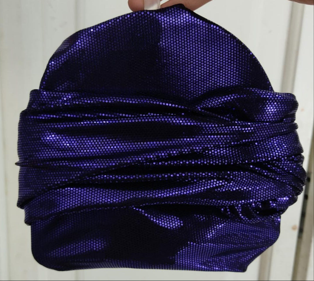 Light Leather Wire Turban