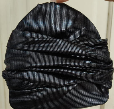 Light Leather Wire Turban