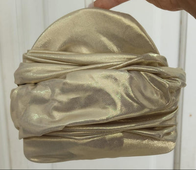 Light Leather Wire Turban