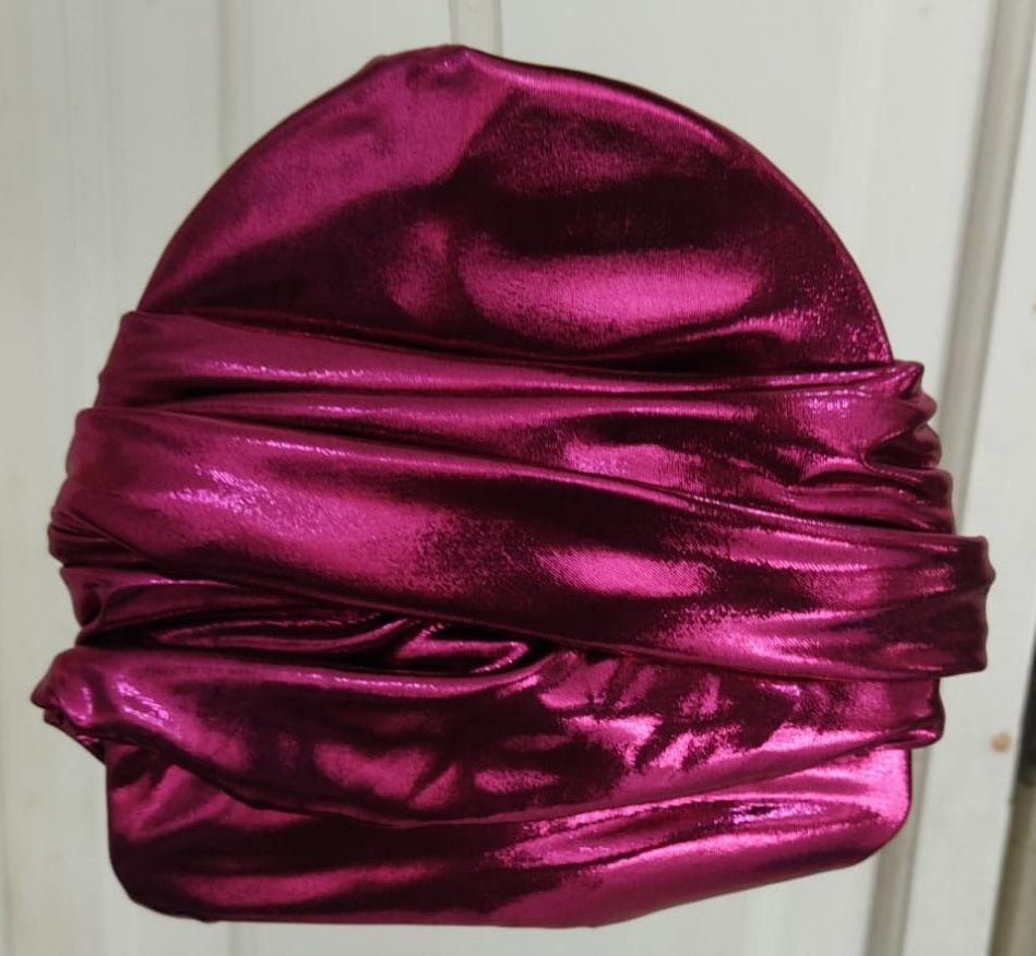 Leather Wire Turban