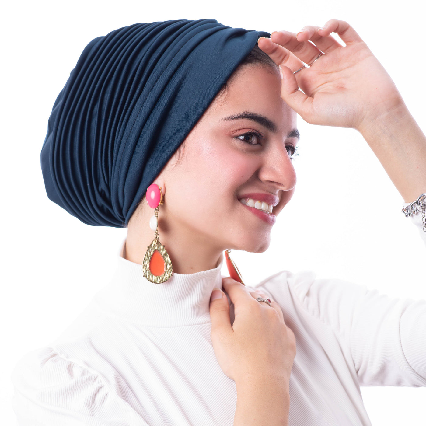 Petroleum Self drapped Turban