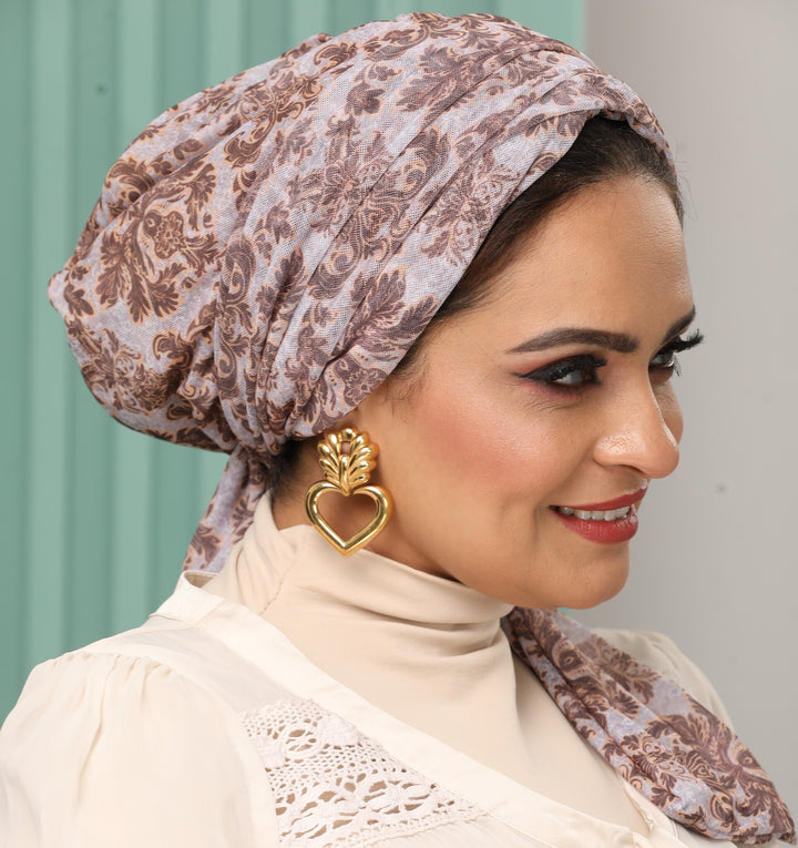 Calavera Tulle Turban