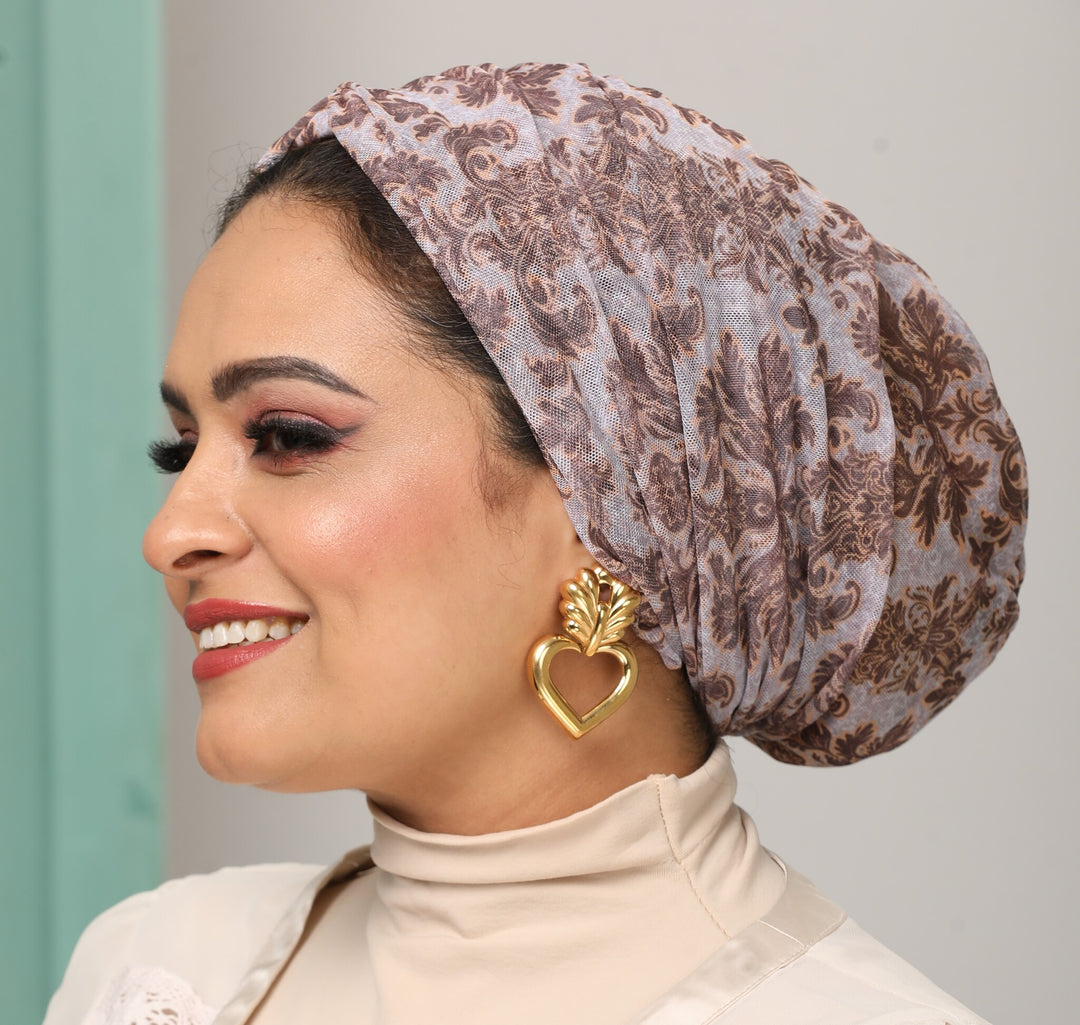 Calavera Tulle Turban