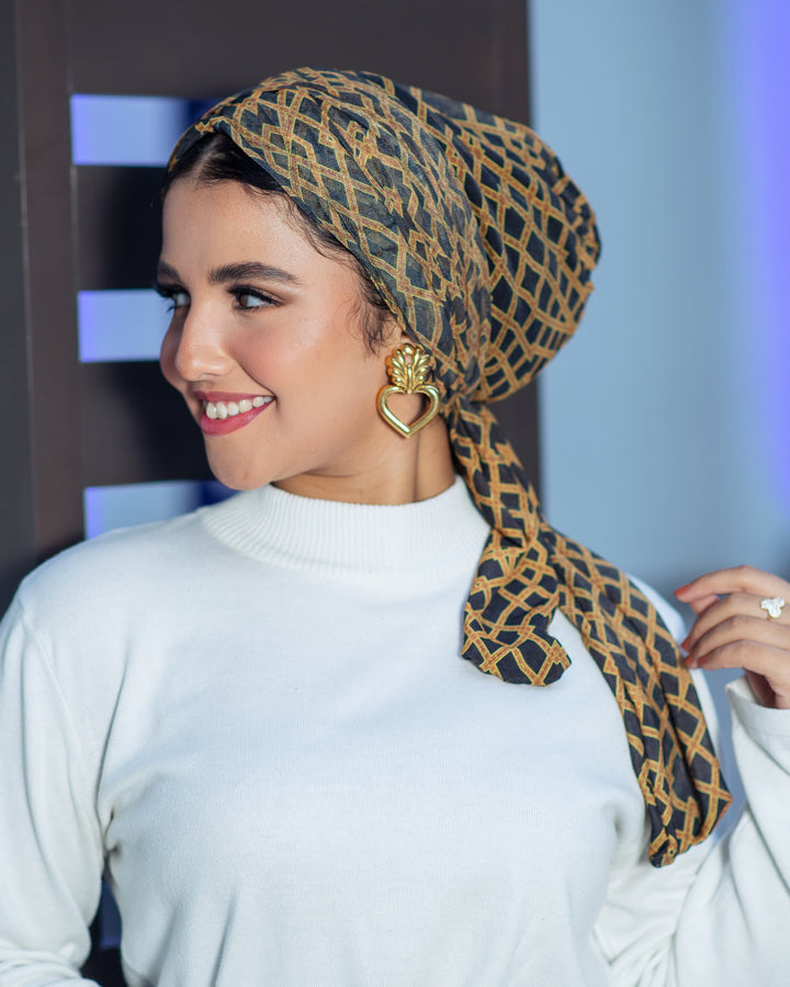 Goldie Tulle Turban