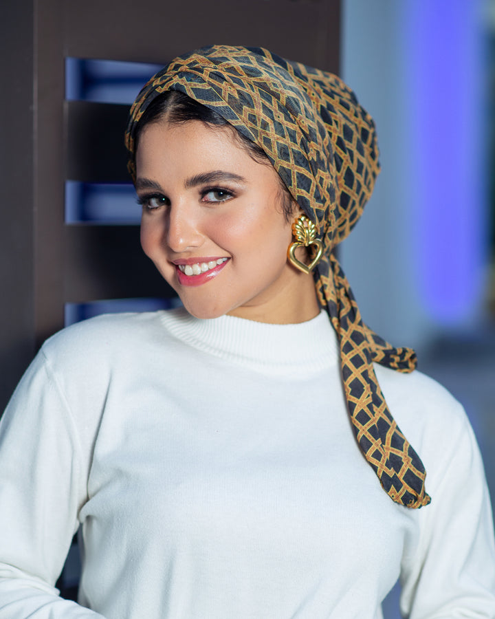Goldie Tulle Turban